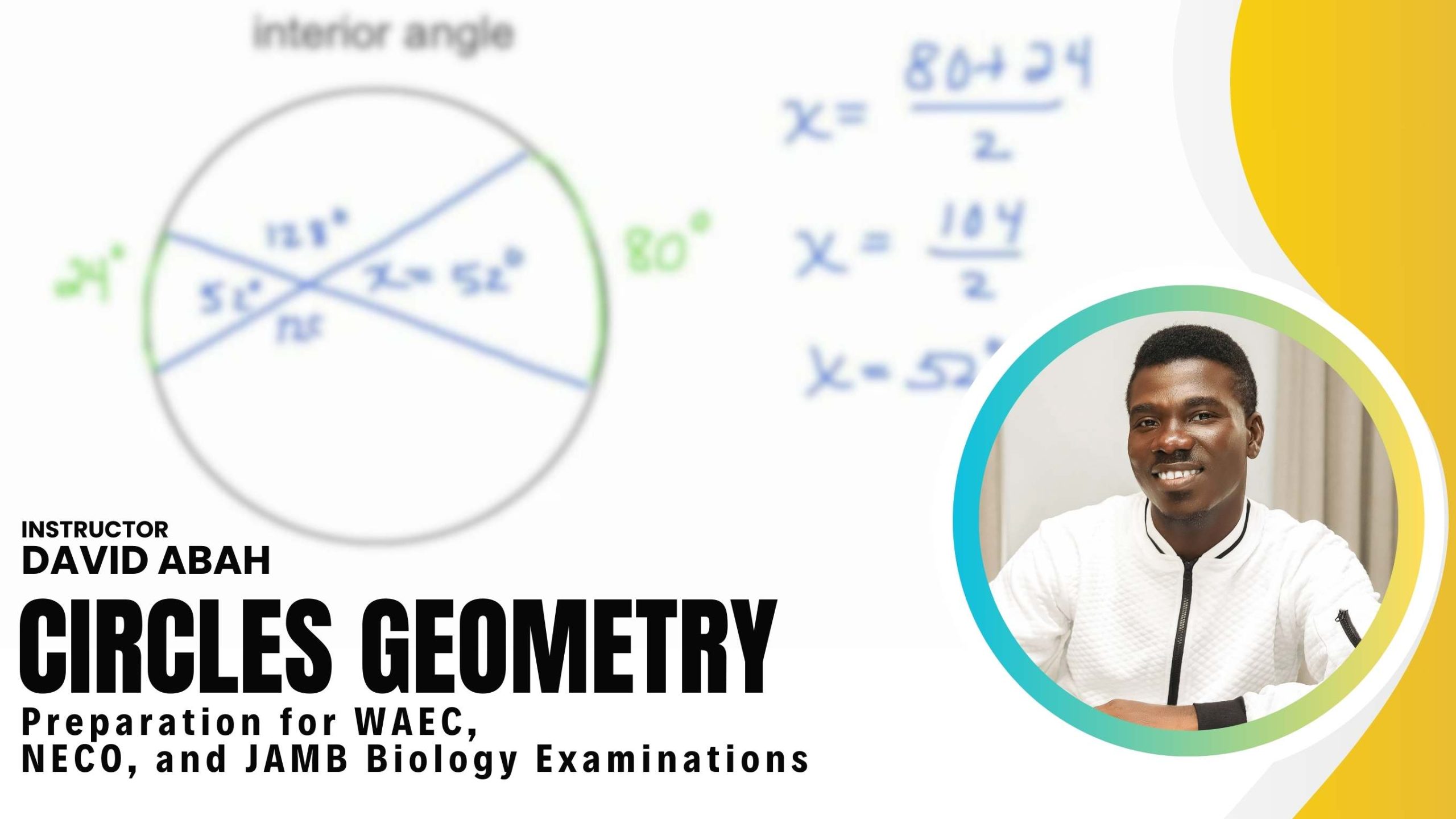Mathematics Exam Preparation: Circle Geometry